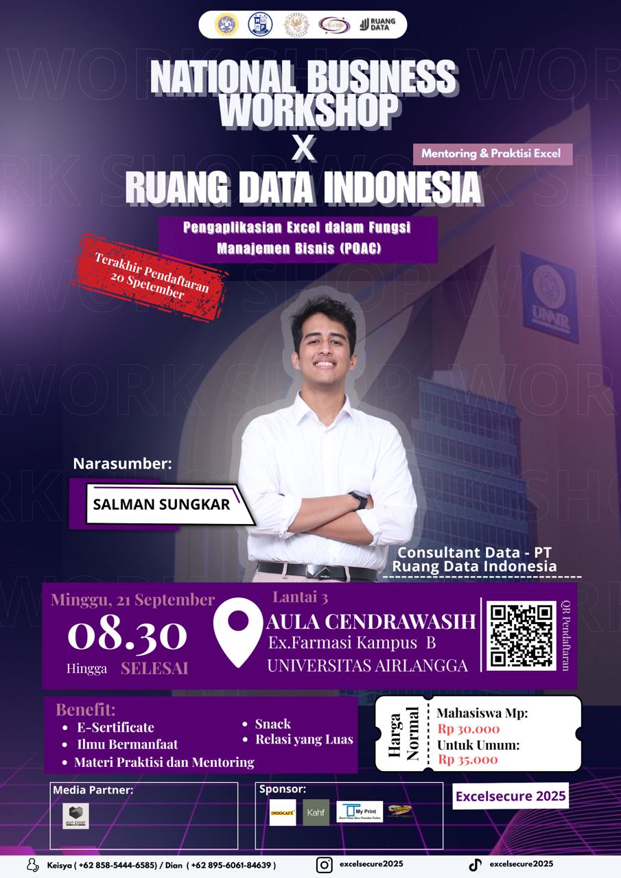 NATIONAL BUSINESS WORKSHOP X RUANG DATA INDONESIA 2025