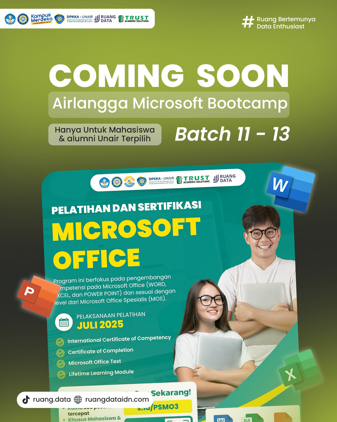 Airlangga Microsoft Bootcamp Batch 11-13